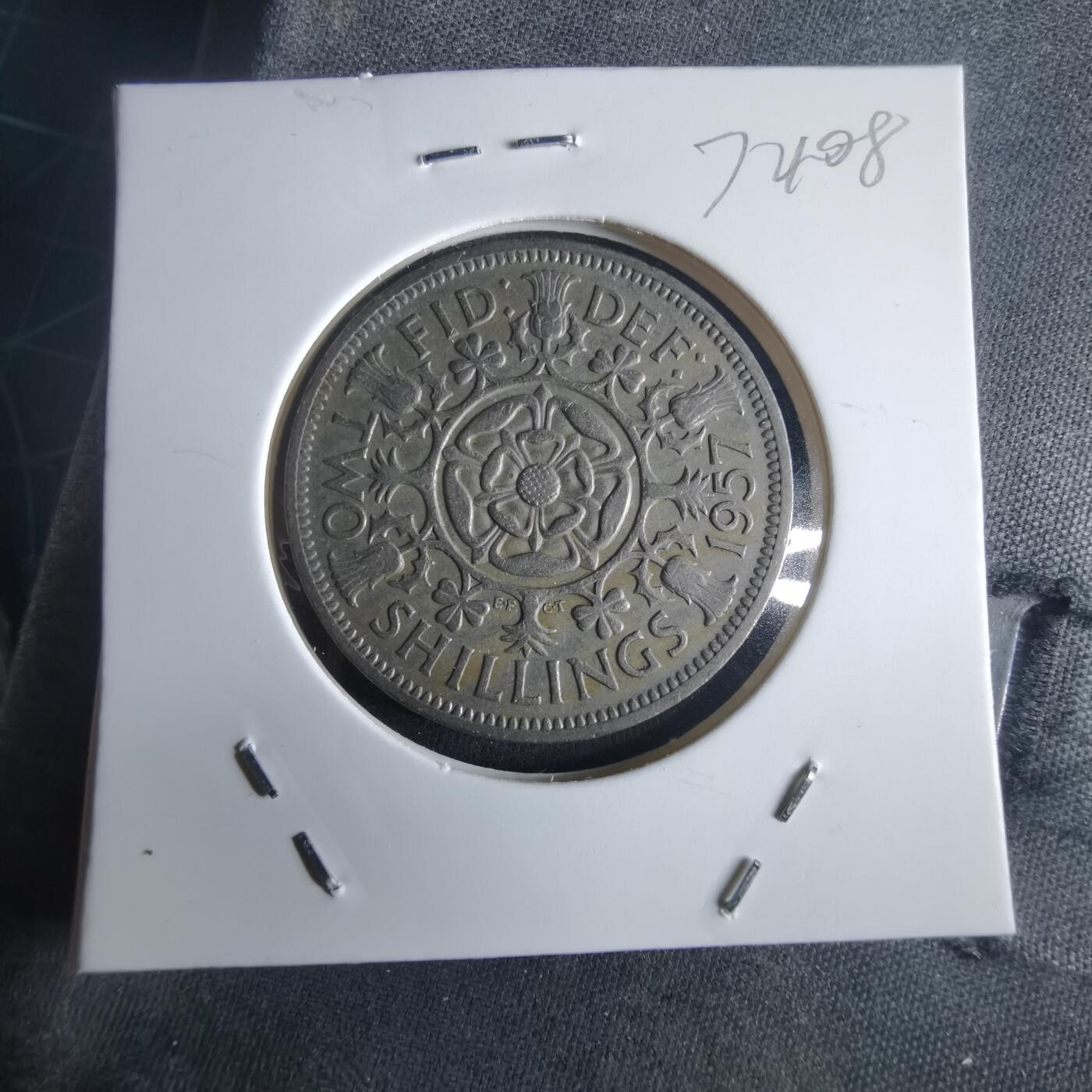 沼泽如烟--第972场 英国1957年2先令