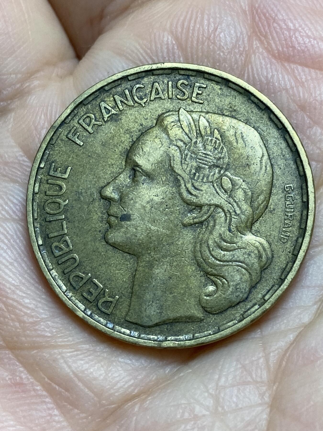 2026年第十四场(总第一百八十三场）外国好品散币场(免佣金) 法兰西第四共和国1953年50法郎