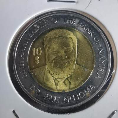 沼泽如烟--第972场 - 纳米比亚2010年10元纪念币