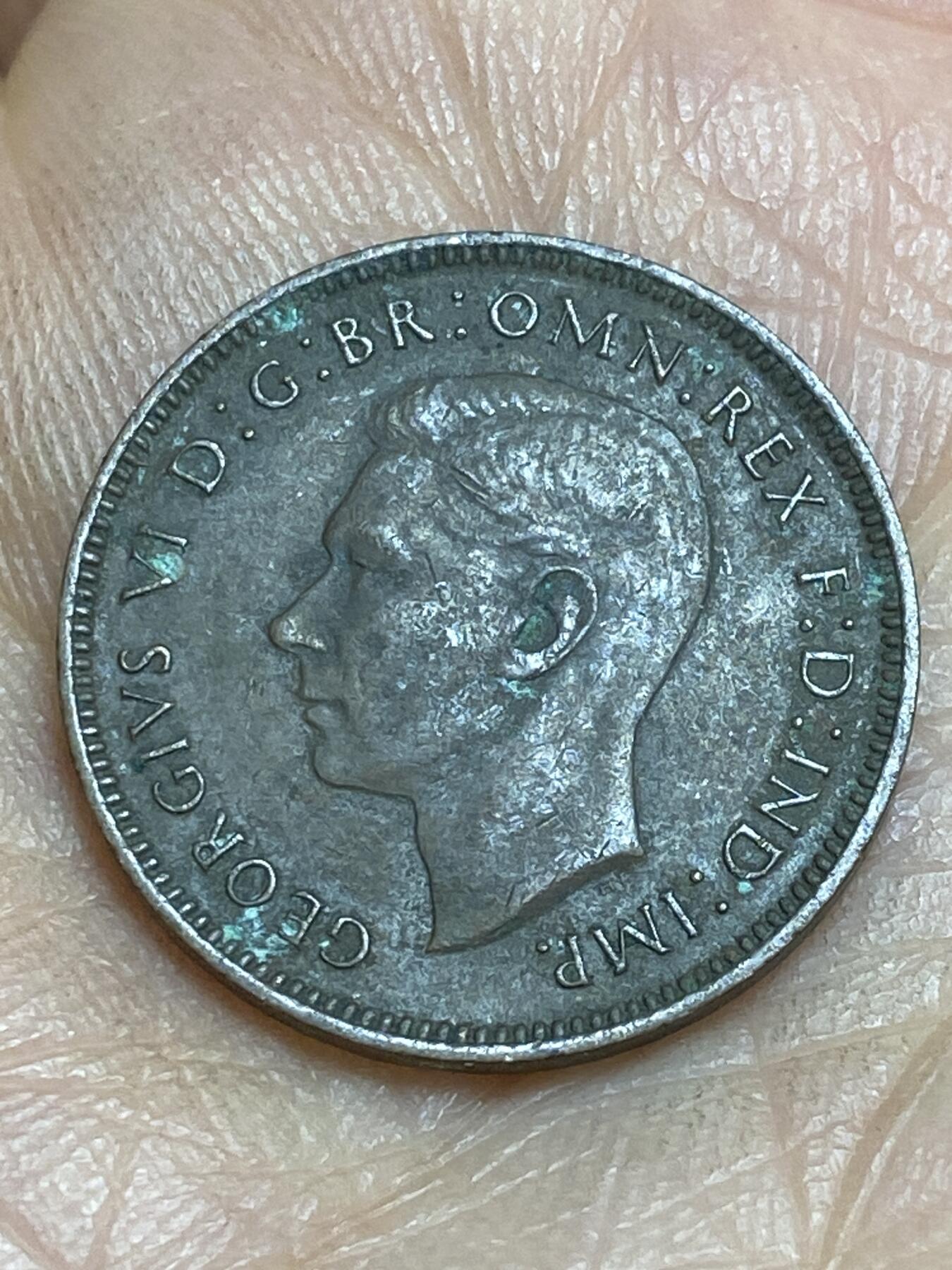 2026年第十四场(总第一百八十三场）外国好品散币场(免佣金) 英国🇬🇧1947年1法新(乔治六世第一版)