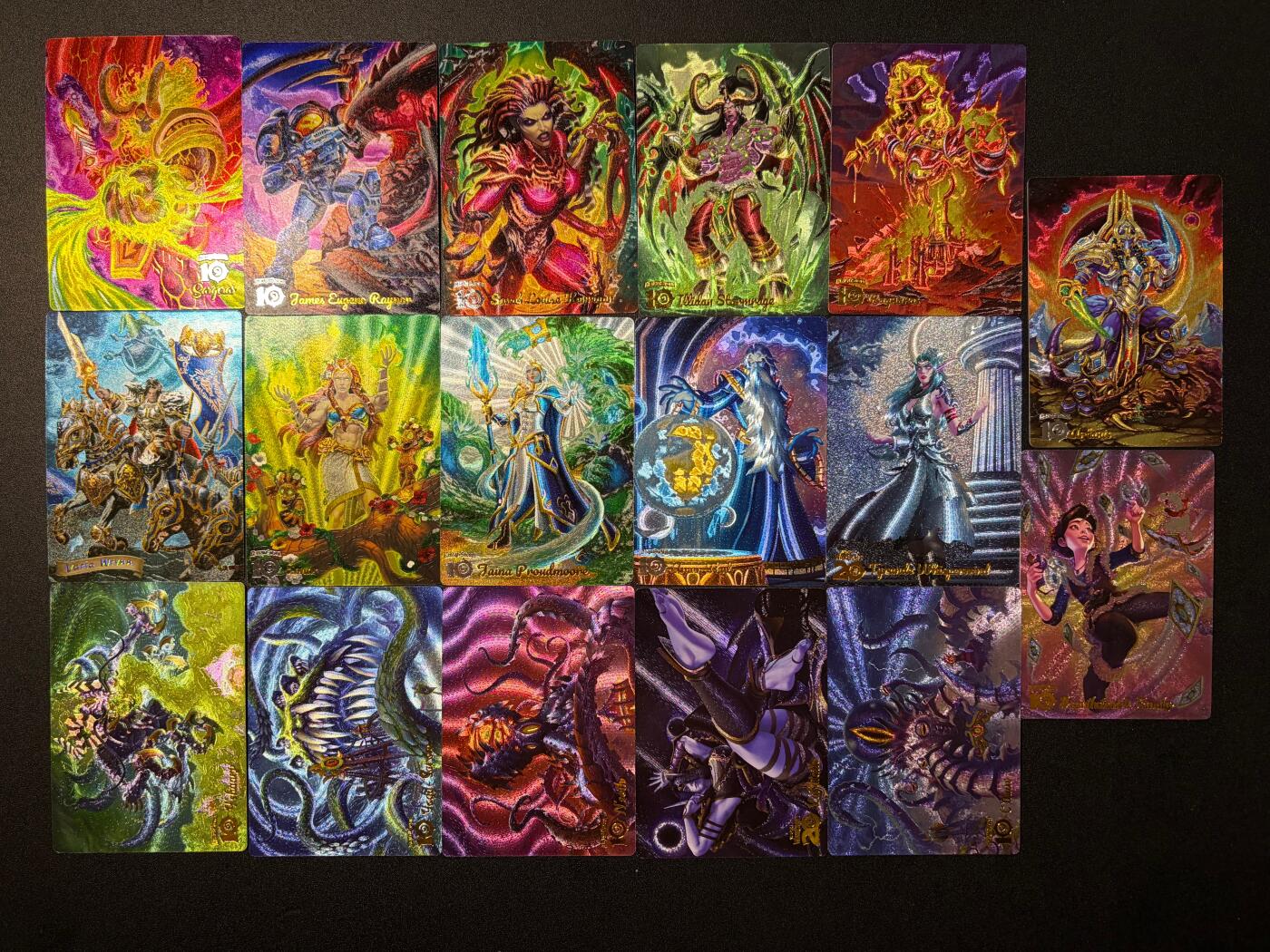 NO.22 好又多金牌大场，年前倒数第3期！每周一站式配齐，方便凑单！（周6晚9点截拍，卖家送拍0抽成！） 奇点卡牌 谭壹卡牌 盲包卡 粗闪 暴雪全家桶 大全套17张 一张不缺