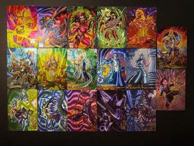 NO.22 好又多金牌大场，年前倒数第3期！每周一站式配齐，方便凑单！（周6晚9点截拍，卖家送拍0抽成！） - 奇点卡牌 谭壹卡牌 盲包卡 粗闪 暴雪全家桶 大全套17张 一张不缺