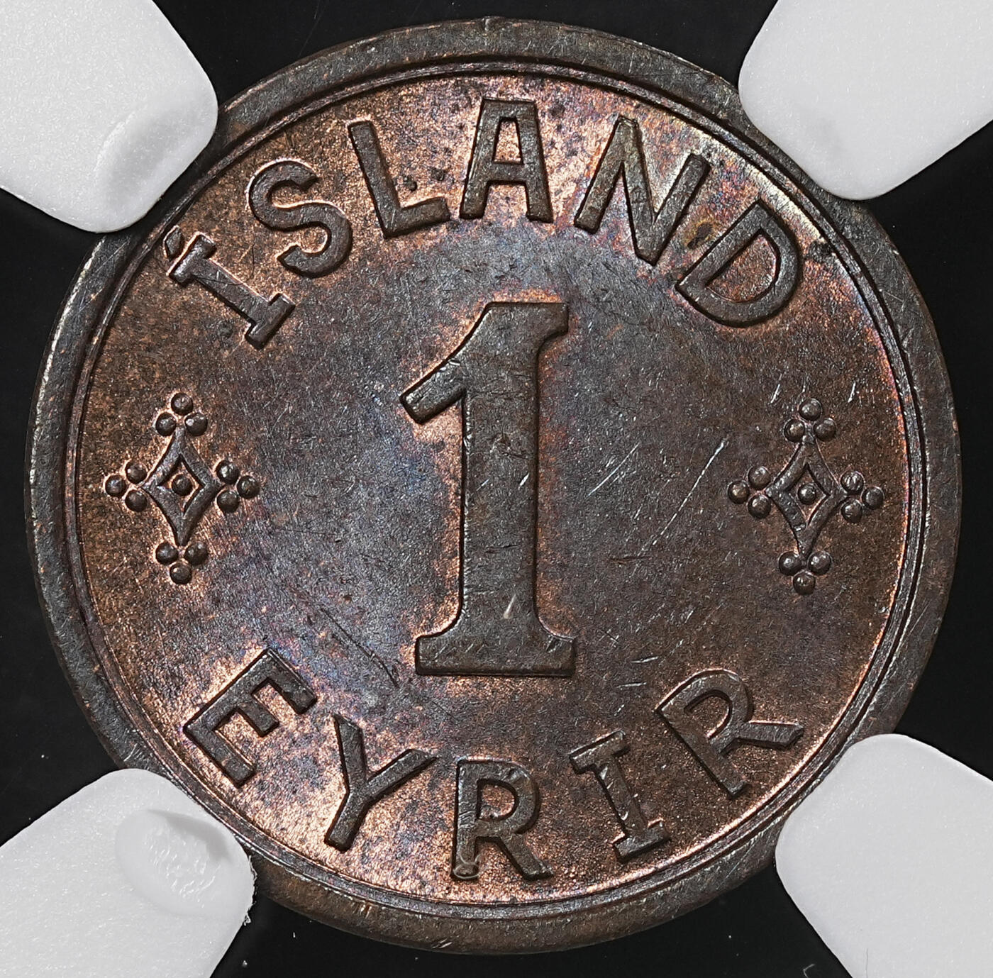 修遠堂世界钱币第102期 NGC评级 冰岛钱币3枚