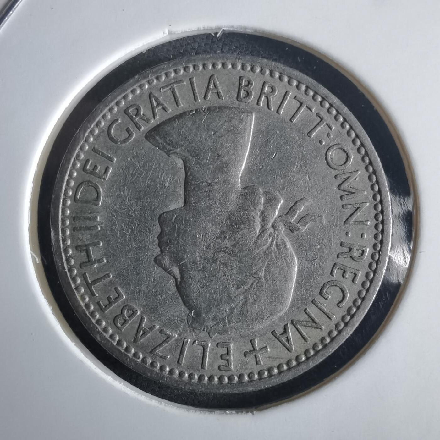 沼泽如烟--第972场 英国1953年1先令