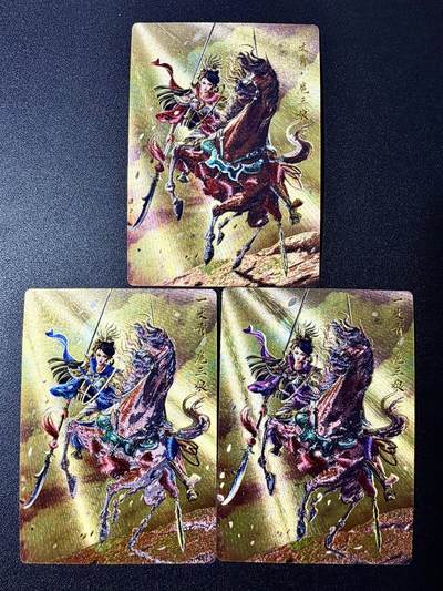 NO.22 好又多金牌大场，年前倒数第3期！每周一站式配齐，方便凑单！（周6晚9点截拍，卖家送拍0抽成！） - 卡德曼 铁拳东水浒完结弹 杆子三娘 粗闪一组三张