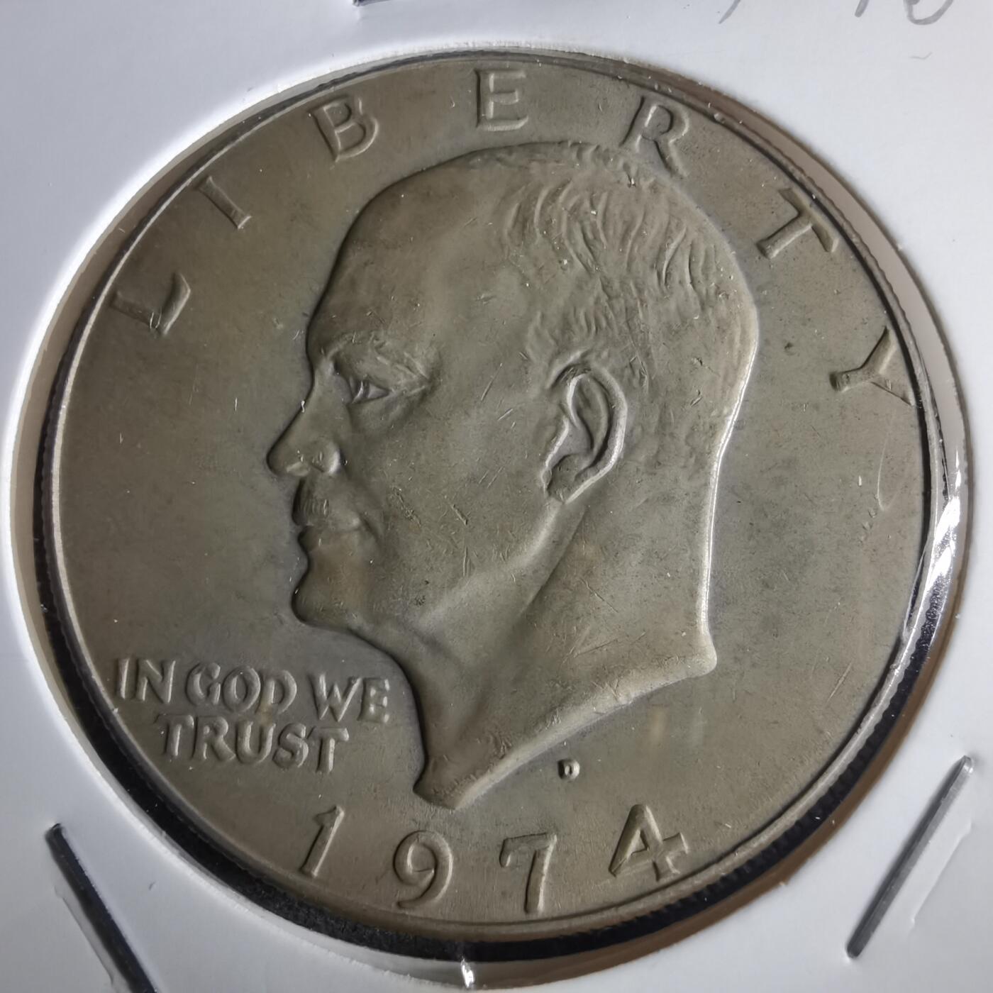 沼泽如烟--第972场 美国1974年一元