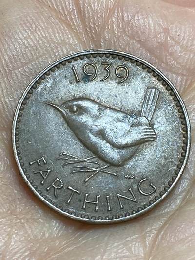 2026年第十四场(总第一百八十三场）外国好品散币场(免佣金) - 英国🇬🇧1939年1法新(乔治六世第一版)