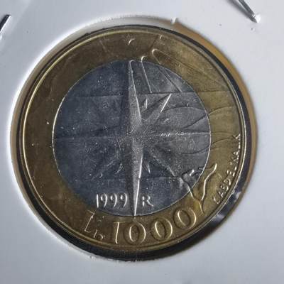 沼泽如烟--第972场 - 圣马力诺1999年1000里拉