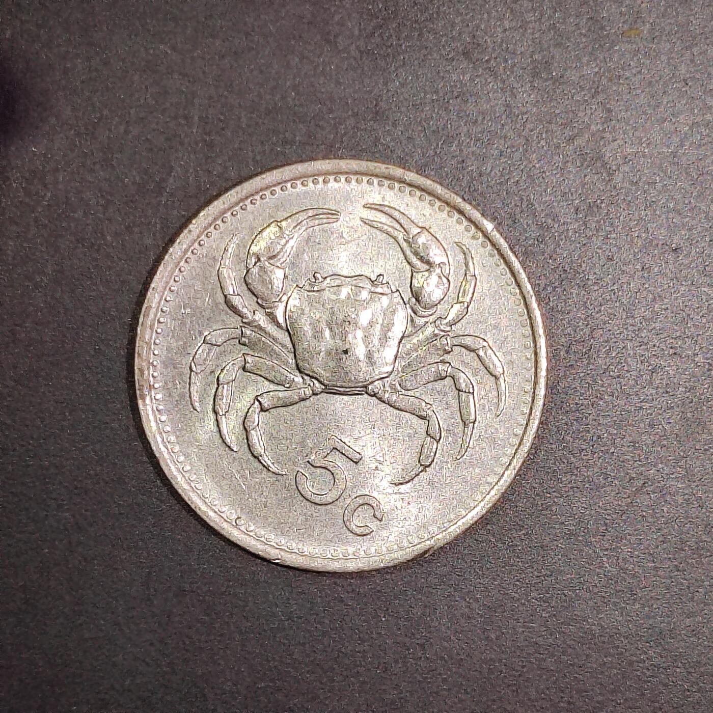 2026C2逸泉钱币C2世界各国纸钞钱币纪念币专场第七场C2 1-420 161马耳他5分硬币