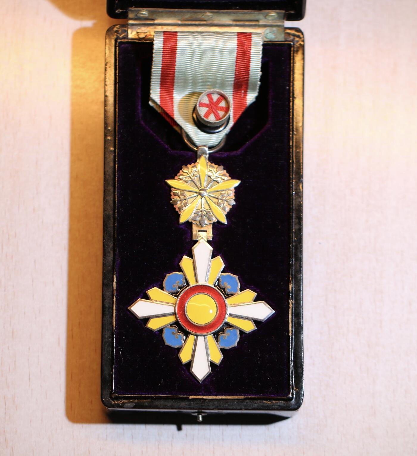 大猫徽章拍卖 第287期 勿忘国耻 勋六位景云章 全品