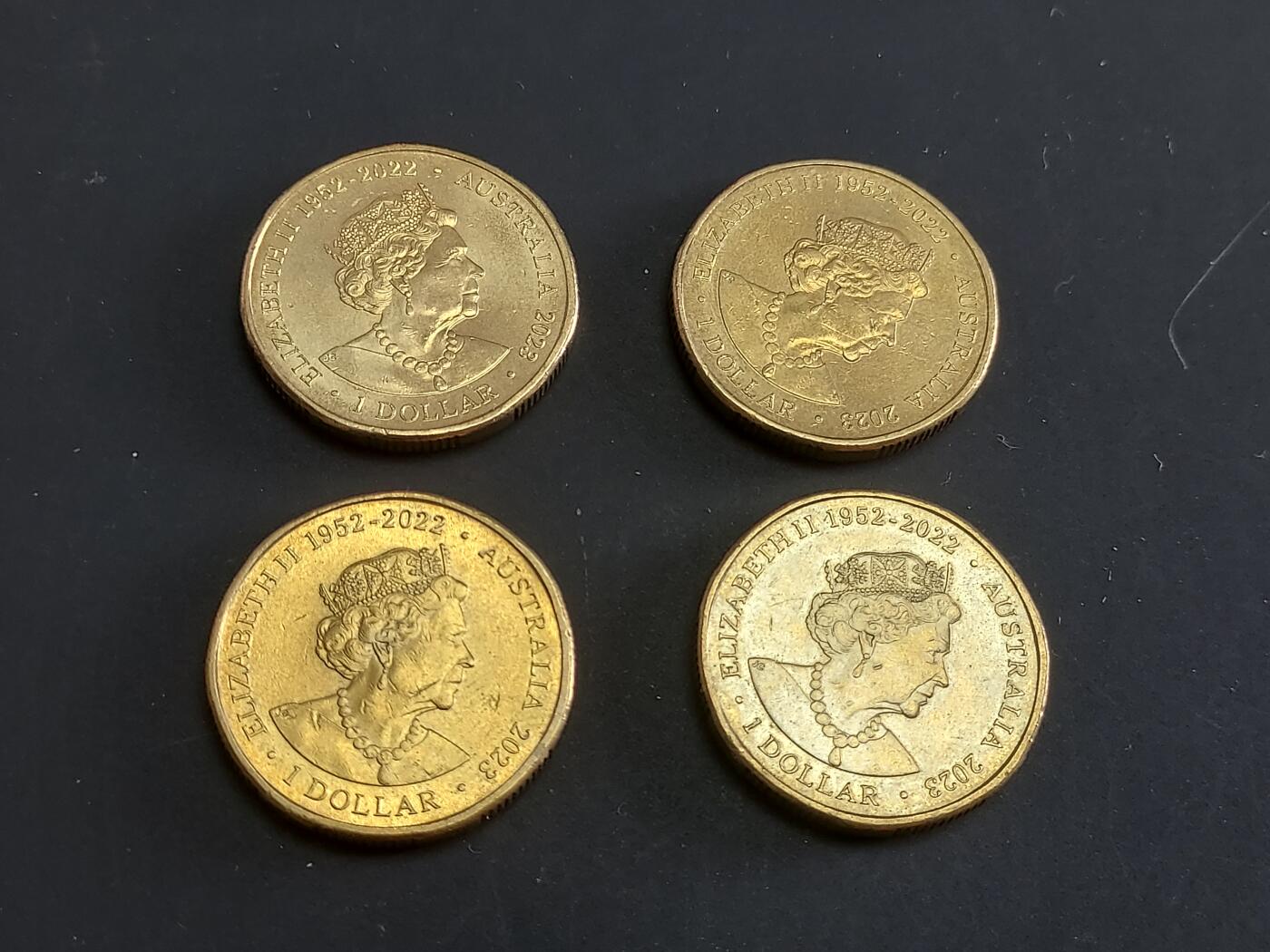 博彦收藏   1月28日 8点 钱币专场 全场包邮 澳洲女足世界杯纪念币4枚