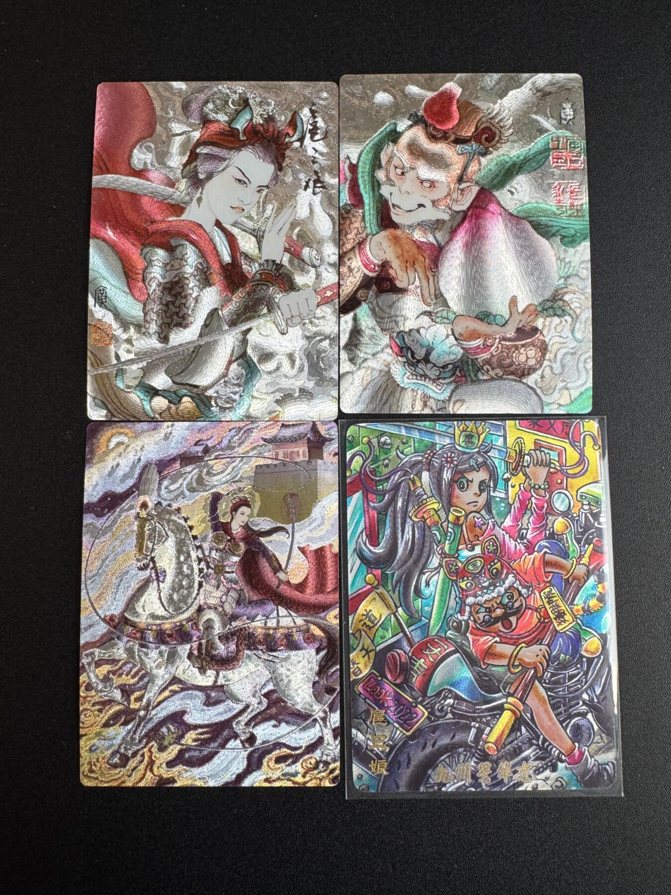 NO.22 好又多金牌大场，年前倒数第3期！每周一站式配齐，方便凑单！（周6晚9点截拍，卖家送拍0抽成！） 万享 look扈三娘+非严 扈三娘+李广 扈三娘+孙悟空 粗闪4张