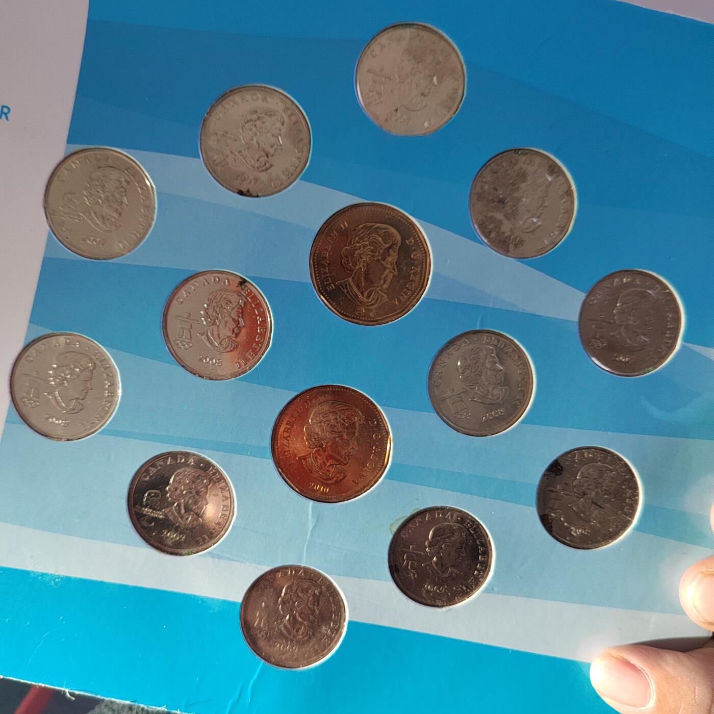 PCAI钱币  24-729  钱币等专场 2010年奥运会纪念币一套