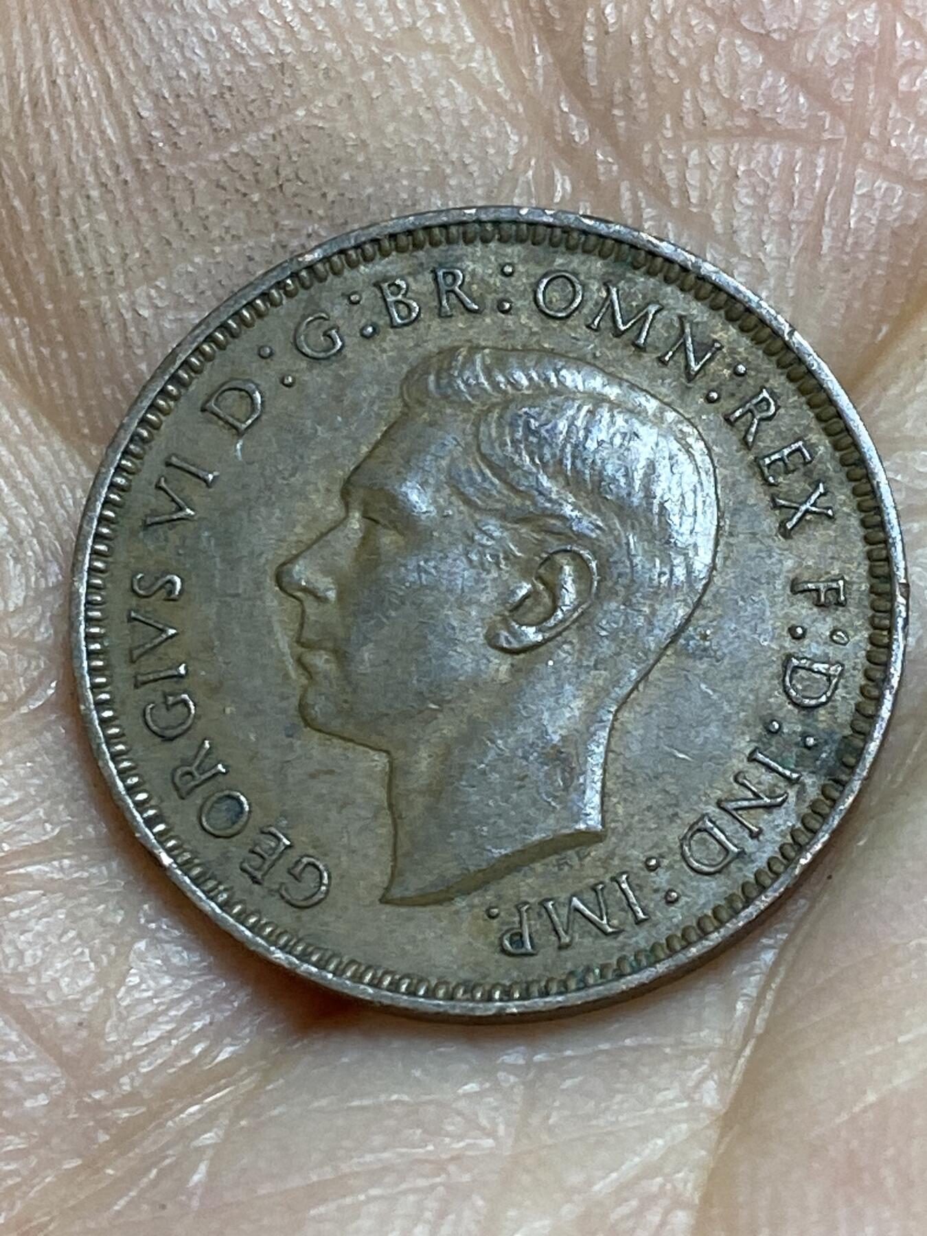 2026年第十四场(总第一百八十三场）外国好品散币场(免佣金) 英国🇬🇧1938年1法新(乔治六世第一版)