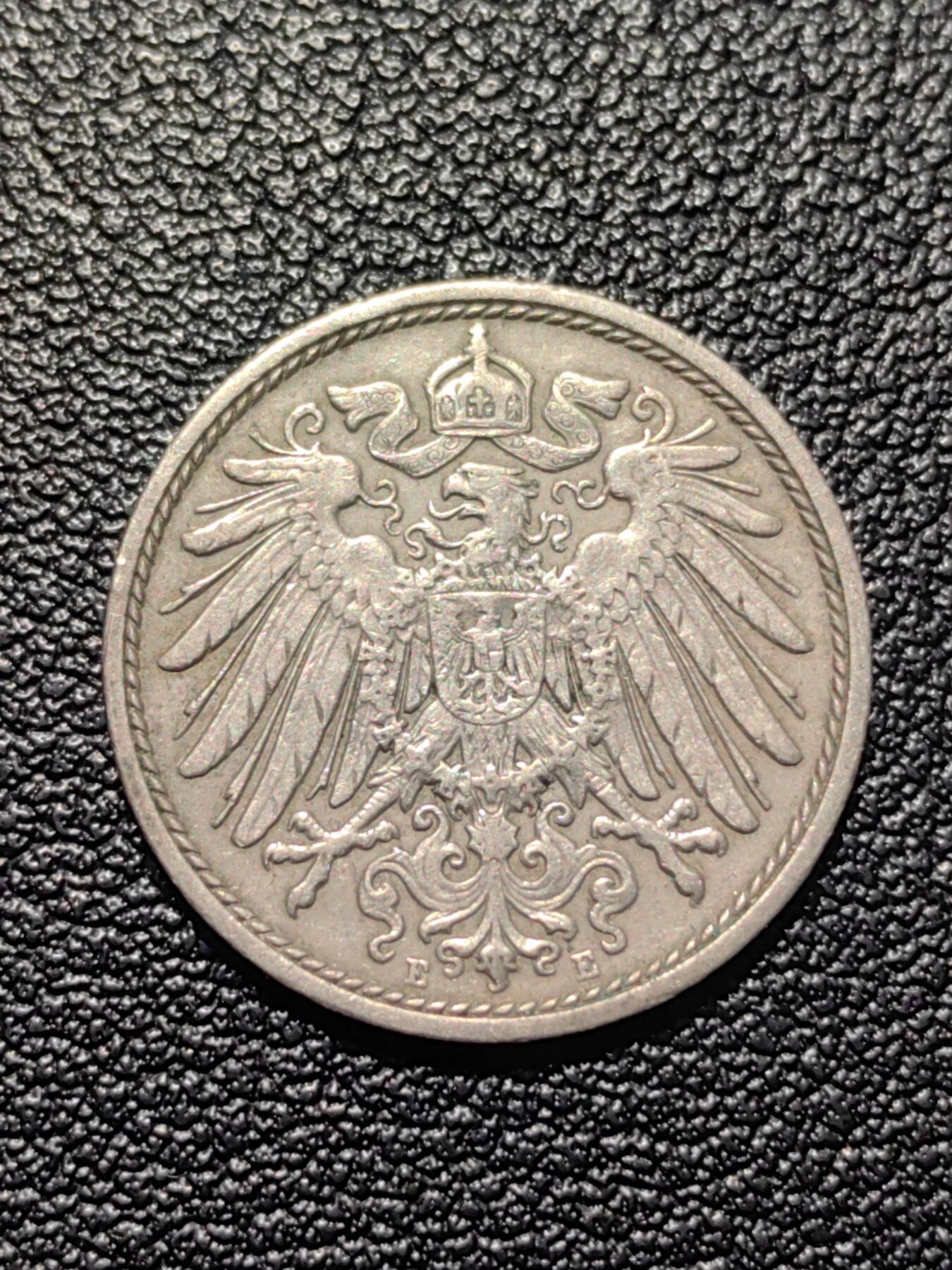 靖甫拍卖第二场 帝德10芬尼 1907年