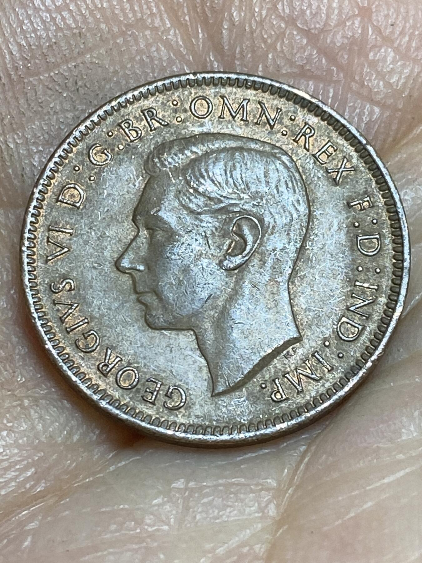 2026年第十四场(总第一百八十三场）外国好品散币场(免佣金) 英国🇬🇧1943年1法新(乔治六世第一版)