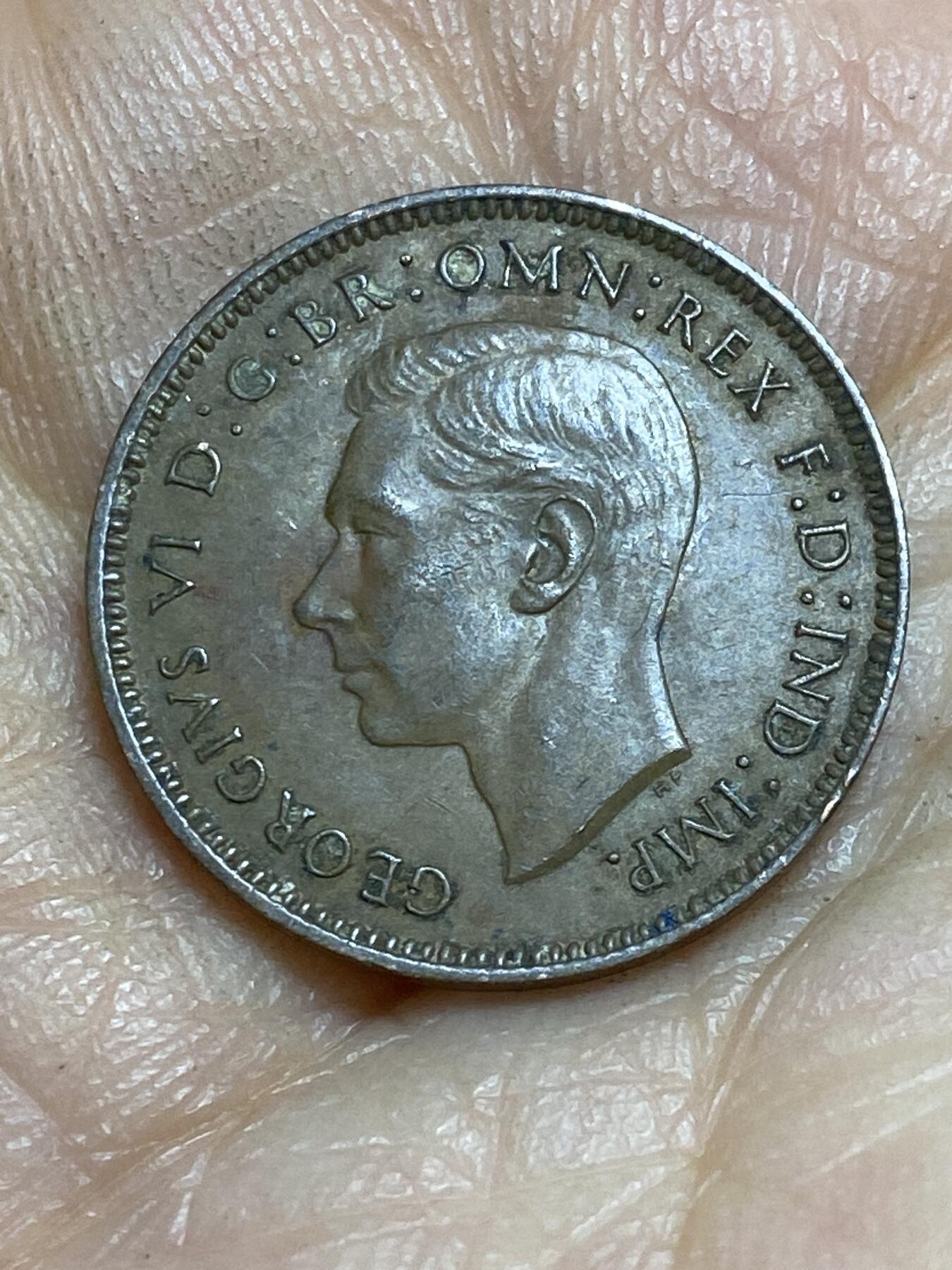 2026年第十四场(总第一百八十三场）外国好品散币场(免佣金) 英国🇬🇧1939年1法新(乔治六世第一版)