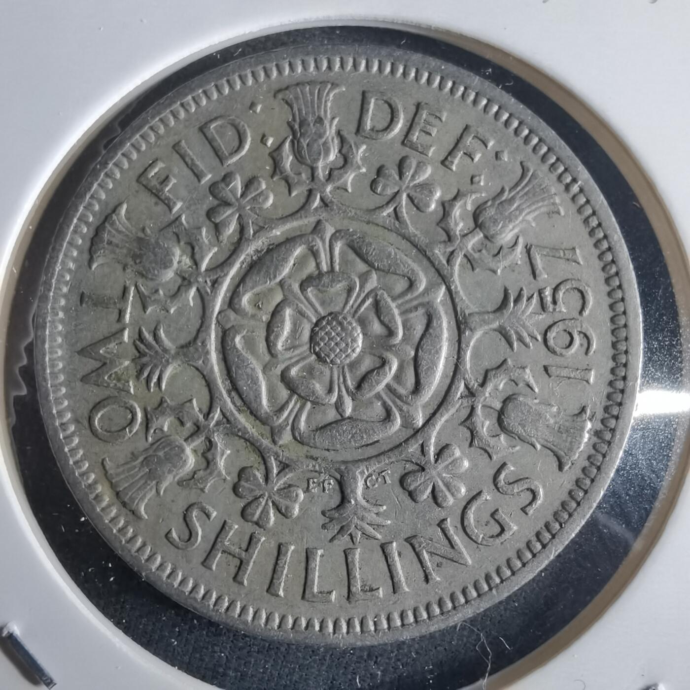 沼泽如烟--第972场 英国1957年2先令