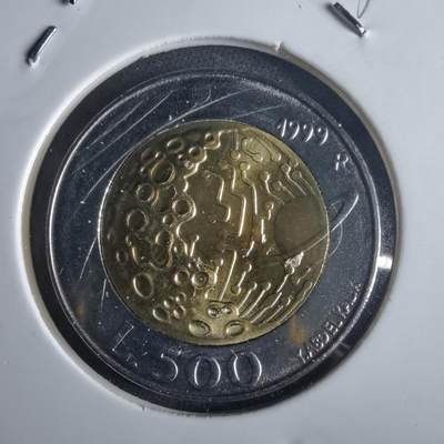 沼泽如烟--第972场 - 圣马力诺1999年500里拉