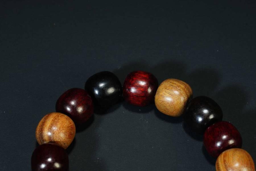 上海都达杂项专场十七（全场包邮） 天然多宝桶珠手串87-275