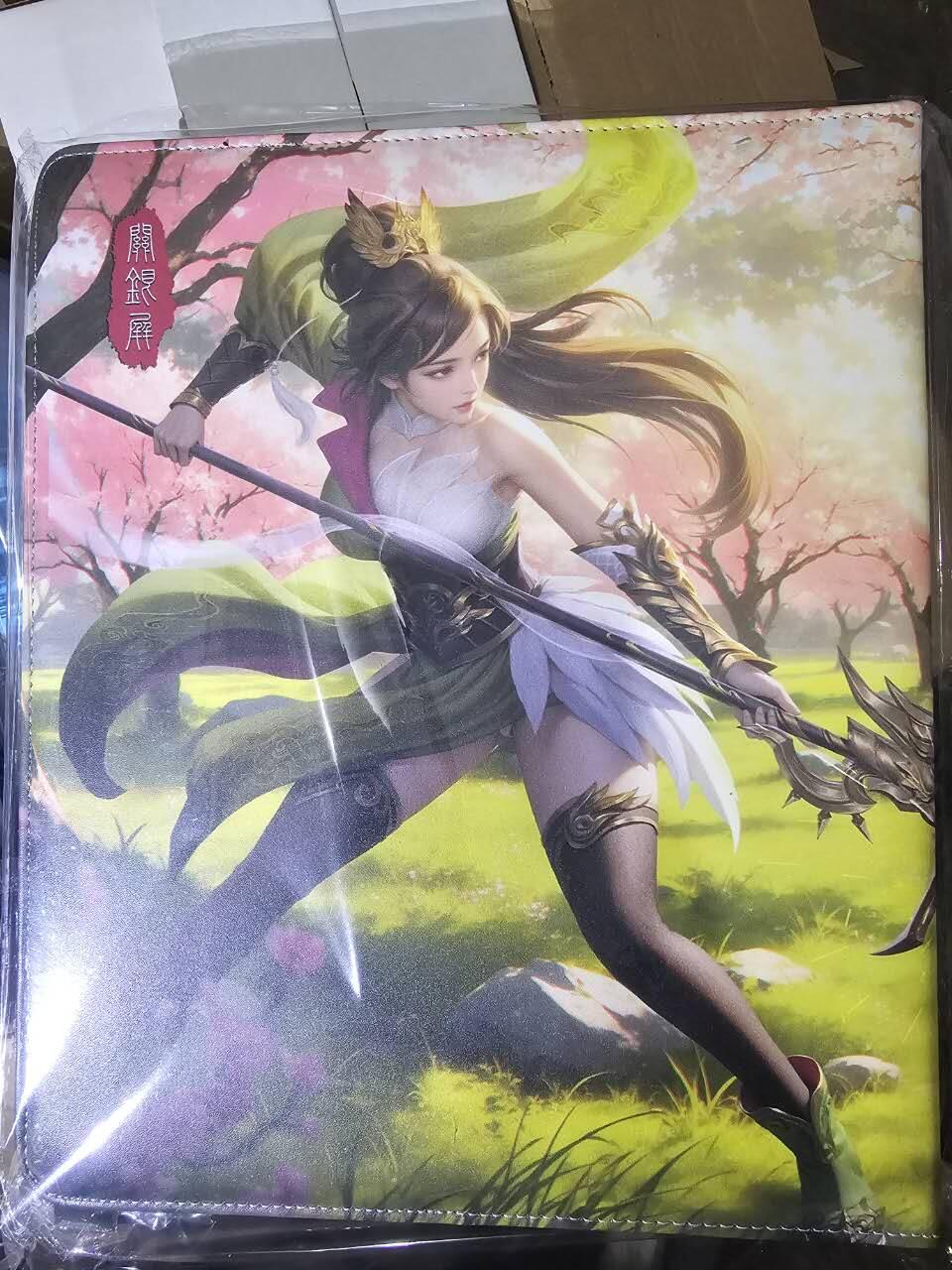 春节前倒数第三场！！龙虎卡牌-七三场（满200元包邮，无佣金，每周六结拍，欢迎送拍） 美女主题9宫拉链卡册 (无内页 内面清凉)