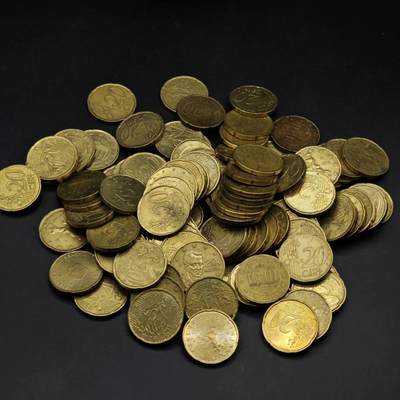 【淘币小摊】限时拍第八百五十三拍  散币银币场  满百包邮可预留两周  周一统一发货  - 20欧分100枚