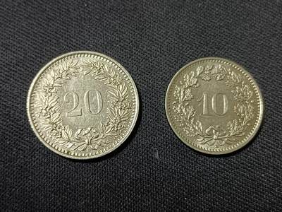 【游宝包邮场】乙巳蛇年第111期 周六集拍 - 瑞士 20分+10分 1991年