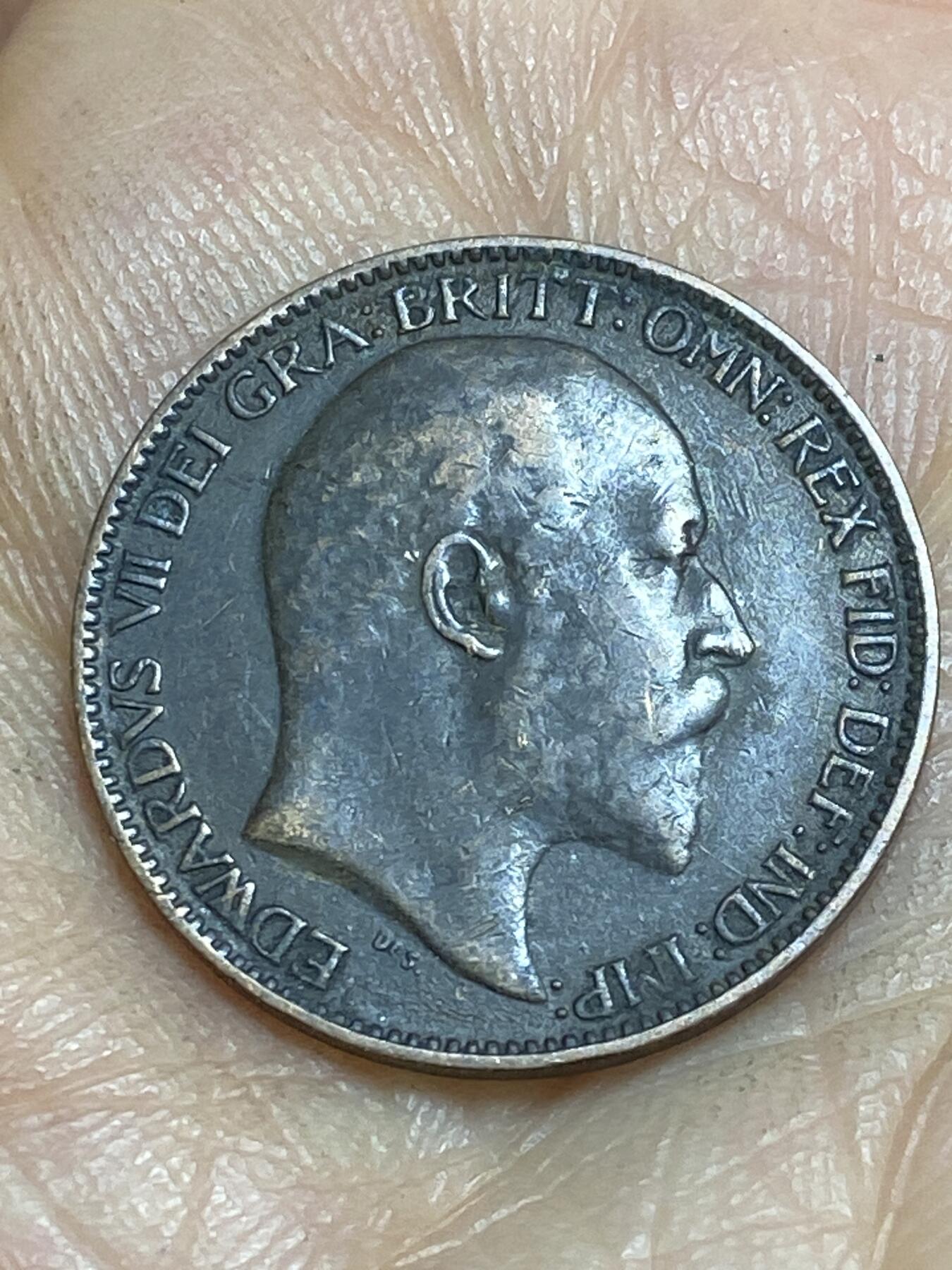 2026年第十四场(总第一百八十三场）外国好品散币场(免佣金) 英国🇬🇧1904年1法新(爱德华七世时期)