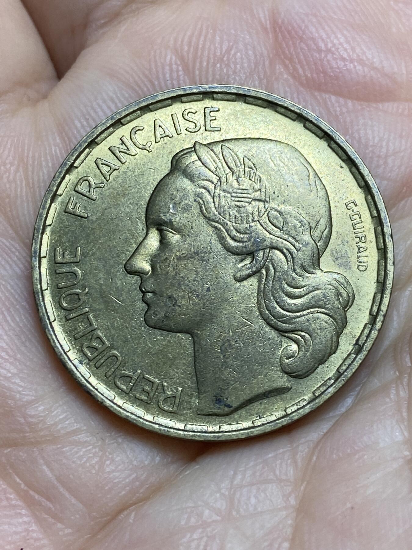 2026年第十四场(总第一百八十三场）外国好品散币场(免佣金) 法兰西第四共和国1951年50法郎(4羽版)