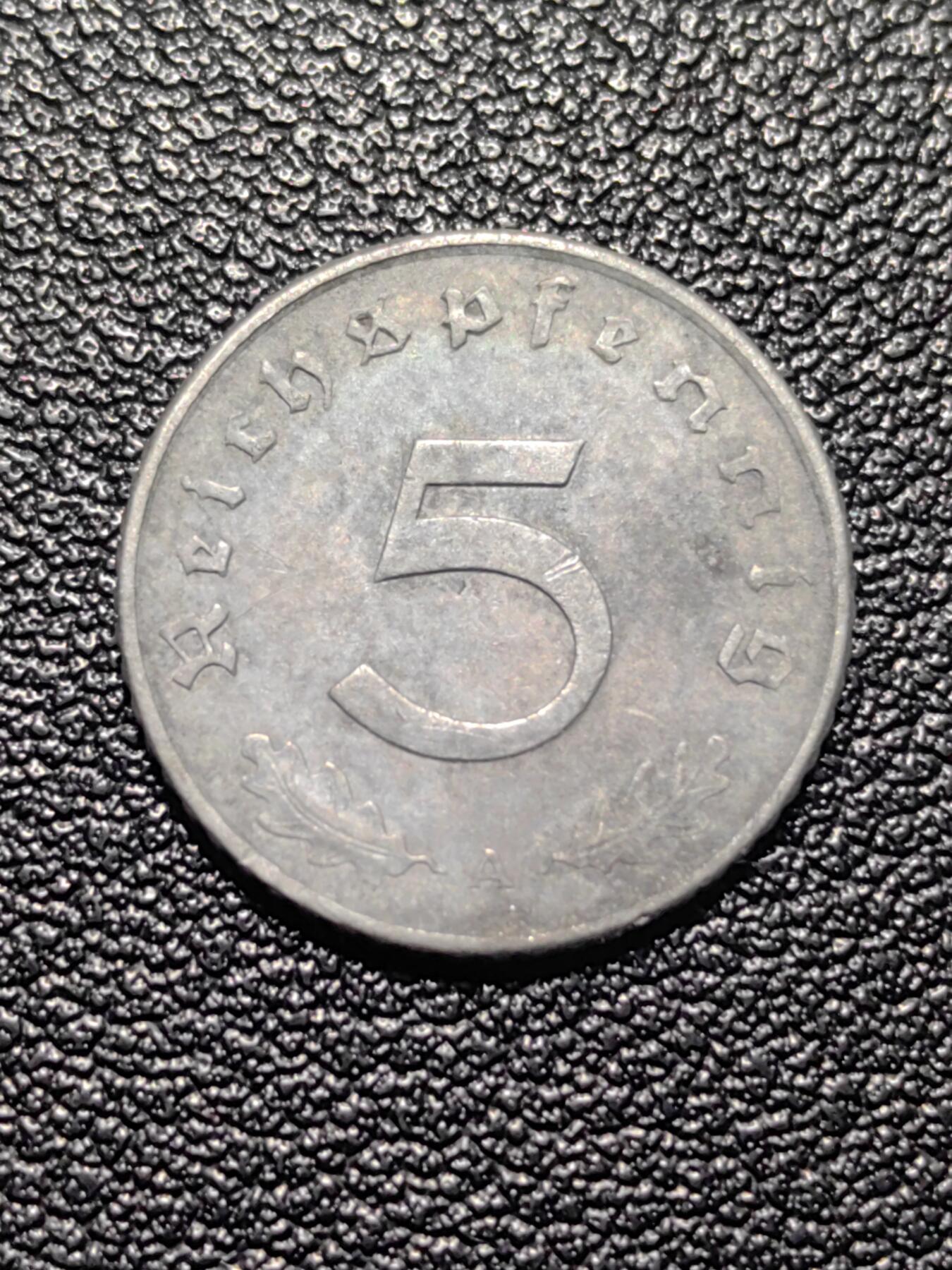 靖甫拍卖第二场 德国5芬尼1940