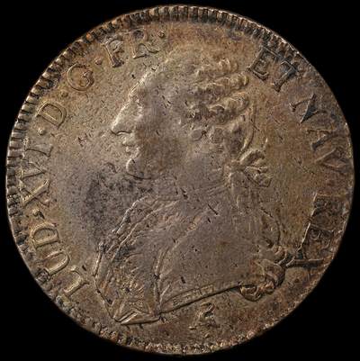 修遠堂世界钱币第102期 - 1774年法国1埃居大银币，29.14g