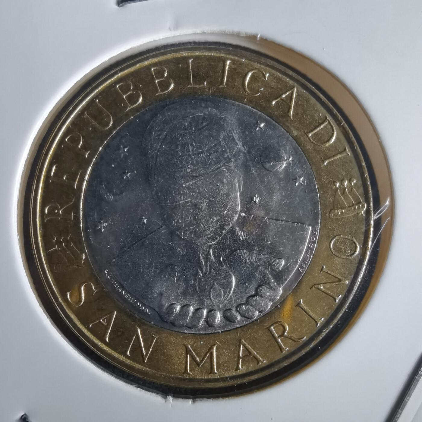 沼泽如烟--第972场 圣马力诺1999年1000里拉