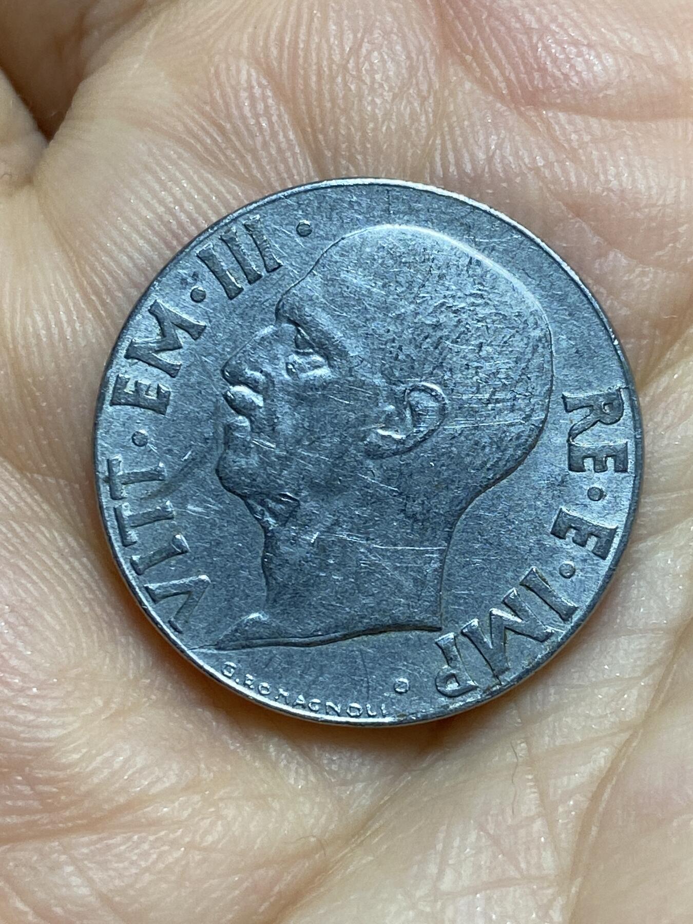 2026年第十四场(总第一百八十三场）外国好品散币场(免佣金) 意大利王国1941年20分(维托里奥·埃马努埃莱三世第四套，有磁版)