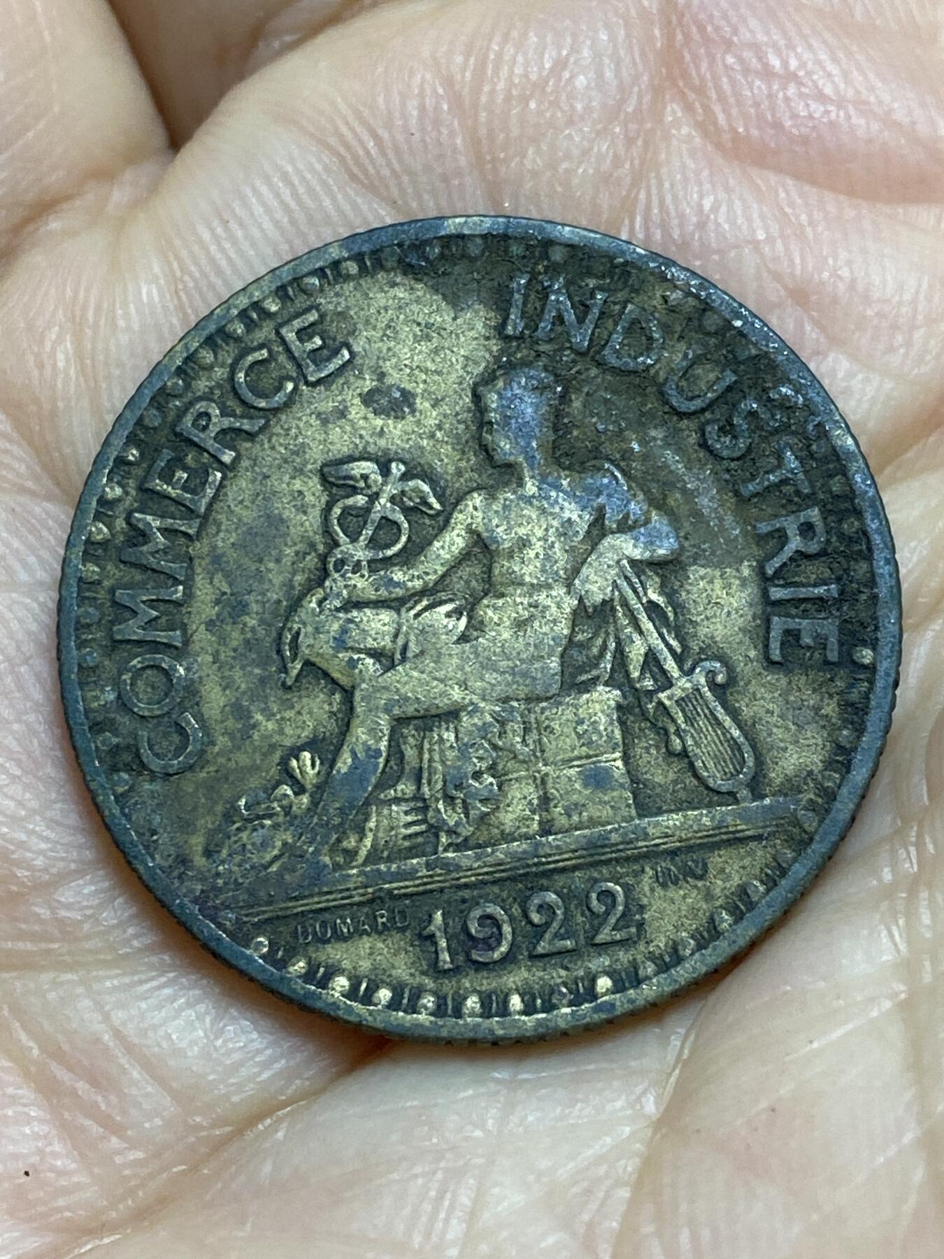 2026年第十四场(总第一百八十三场）外国好品散币场(免佣金) 法兰西第三共和国1922年2法郎