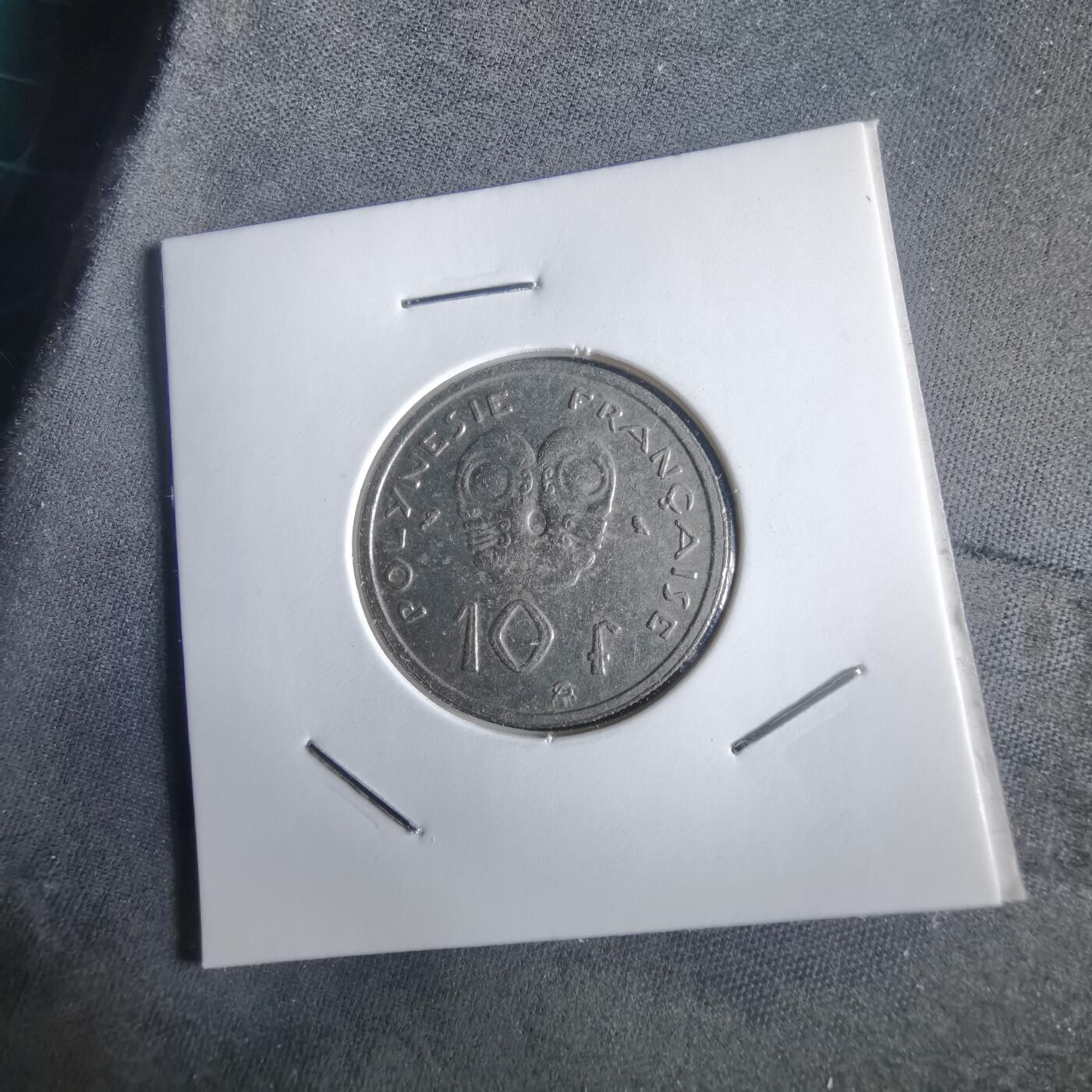 沼泽如烟--第972场 法属波利尼西亚1967年10法郎