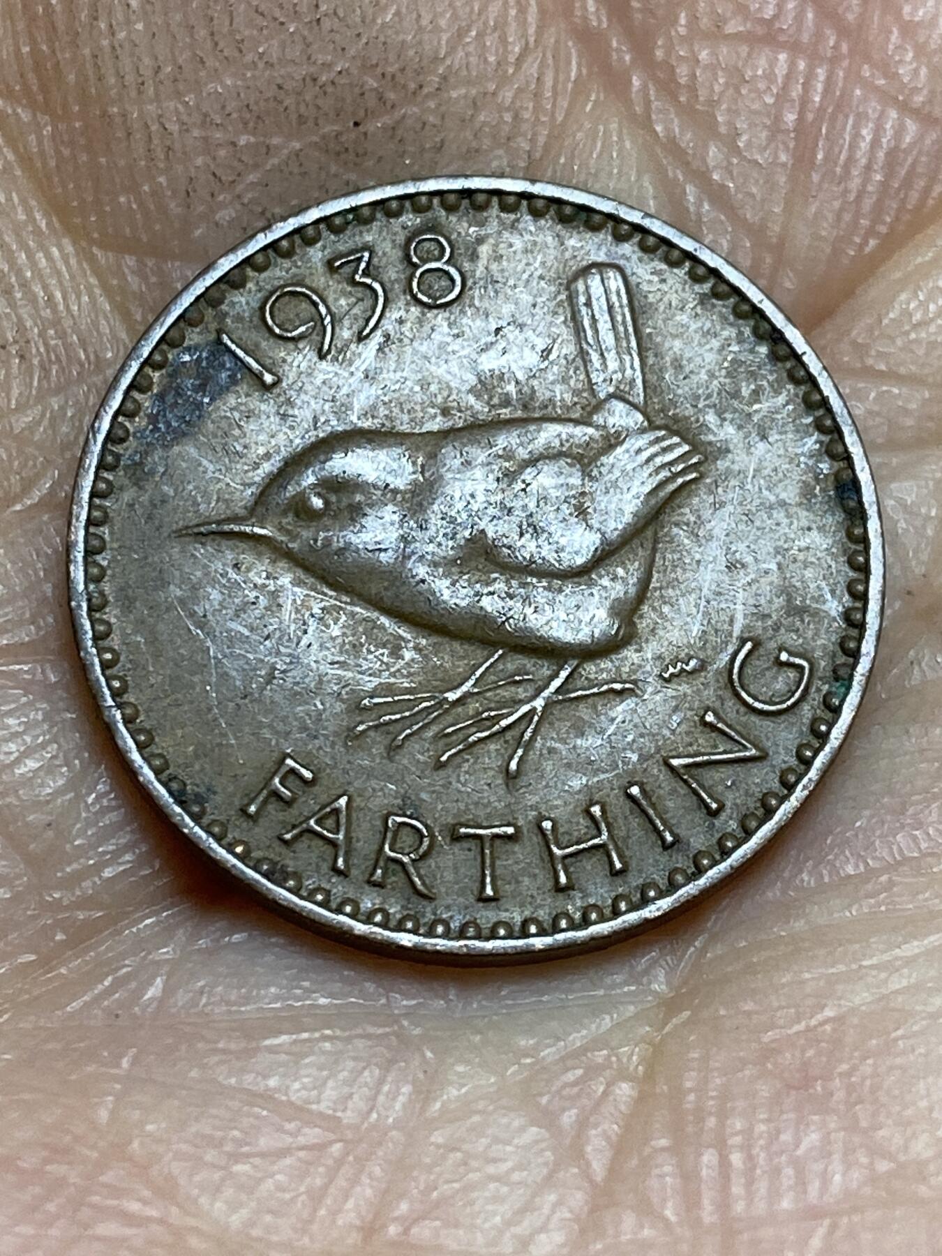 2026年第十四场(总第一百八十三场）外国好品散币场(免佣金) 英国🇬🇧1938年1法新(乔治六世第一版)