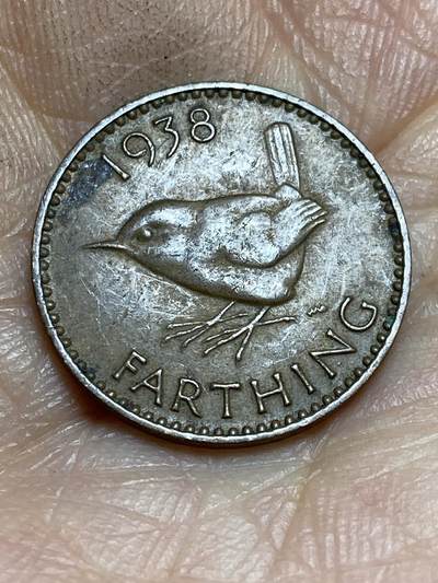 2026年第十四场(总第一百八十三场）外国好品散币场(免佣金) - 英国🇬🇧1938年1法新(乔治六世第一版)