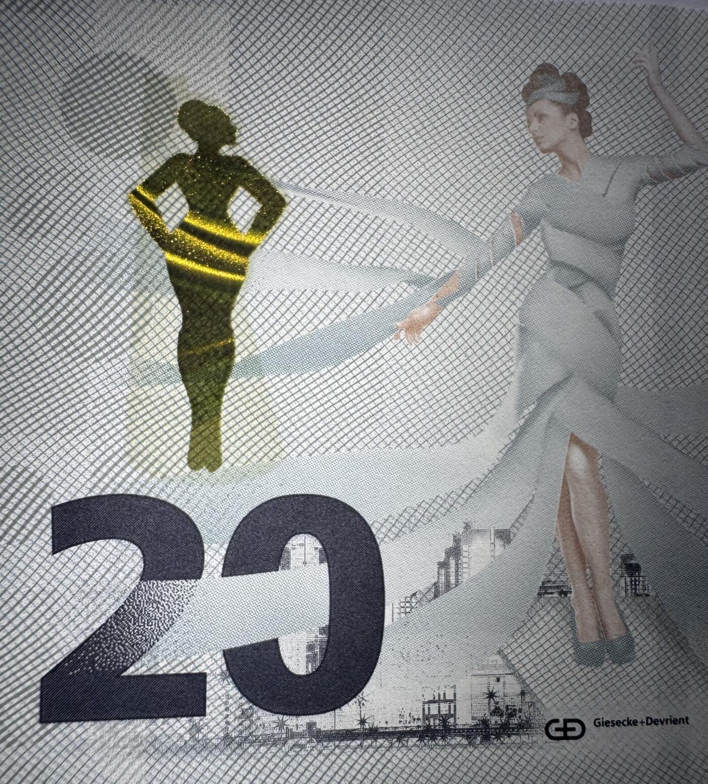 2026第2场（总第229期）：精品测试钞、连体钞综合场 路易森塔尔 JUMP系列RollingStar® LEAD“照相”20面值测试钞UNC