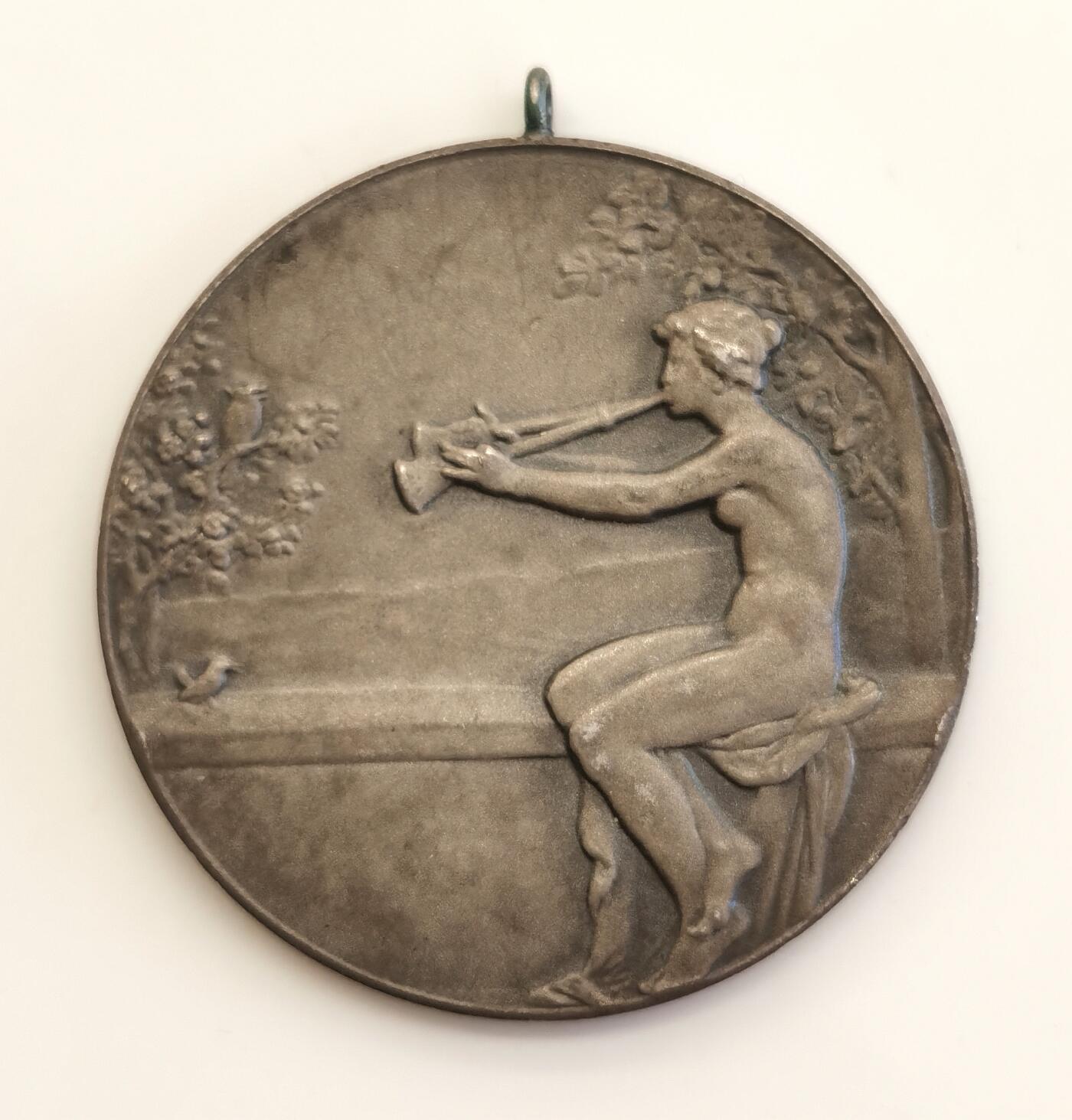 博洋堂世界钱币拍卖第158期（全场包邮） 德国1935年基尔地区银章，40mm，22.5克990银