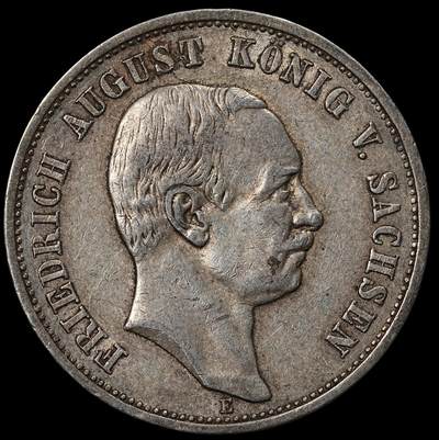 修遠堂世界钱币第102期 - 1909年萨克森3马克银币