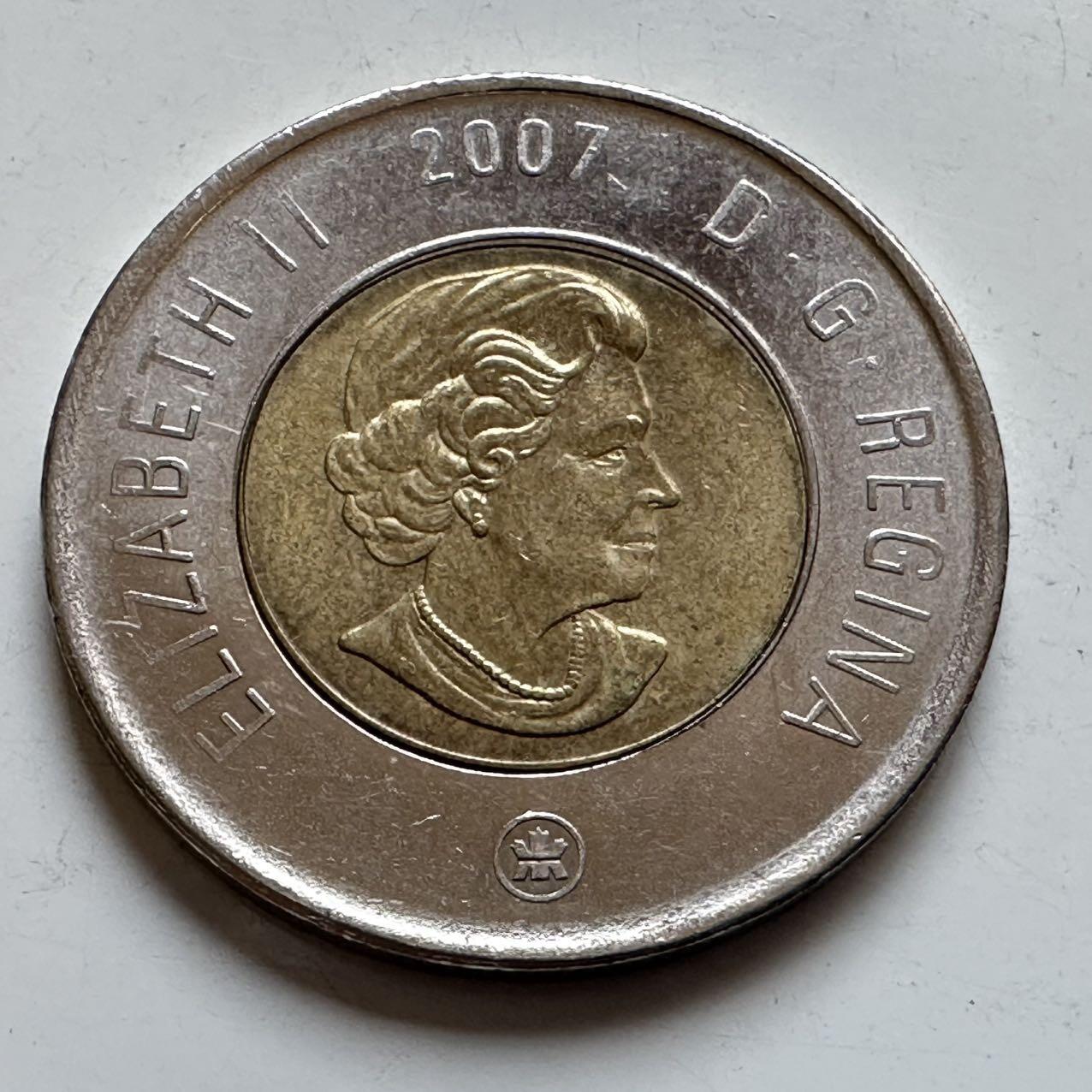 🌹外币初藏🌹🐯2026年第11场  每周二四六晚8️⃣点 接代拍 加拿大2007年¥2 