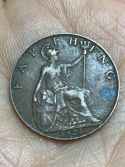 2026年第十四场(总第一百八十三场）外国好品散币场(免佣金) - 英国🇬🇧1924年1法新(乔治五世第二版)