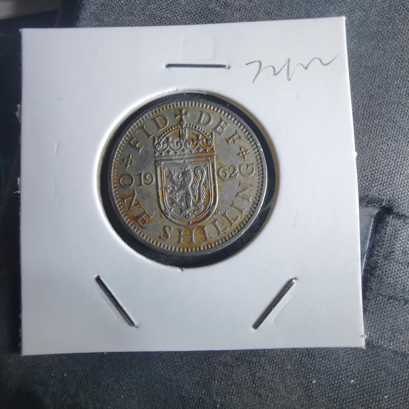 沼泽如烟--第972场 英国1962年1先令