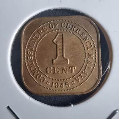 沼泽如烟--第972场 - 英属马来亚1945年一分