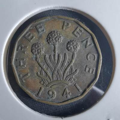 沼泽如烟--第972场 - 英国1941年3便士