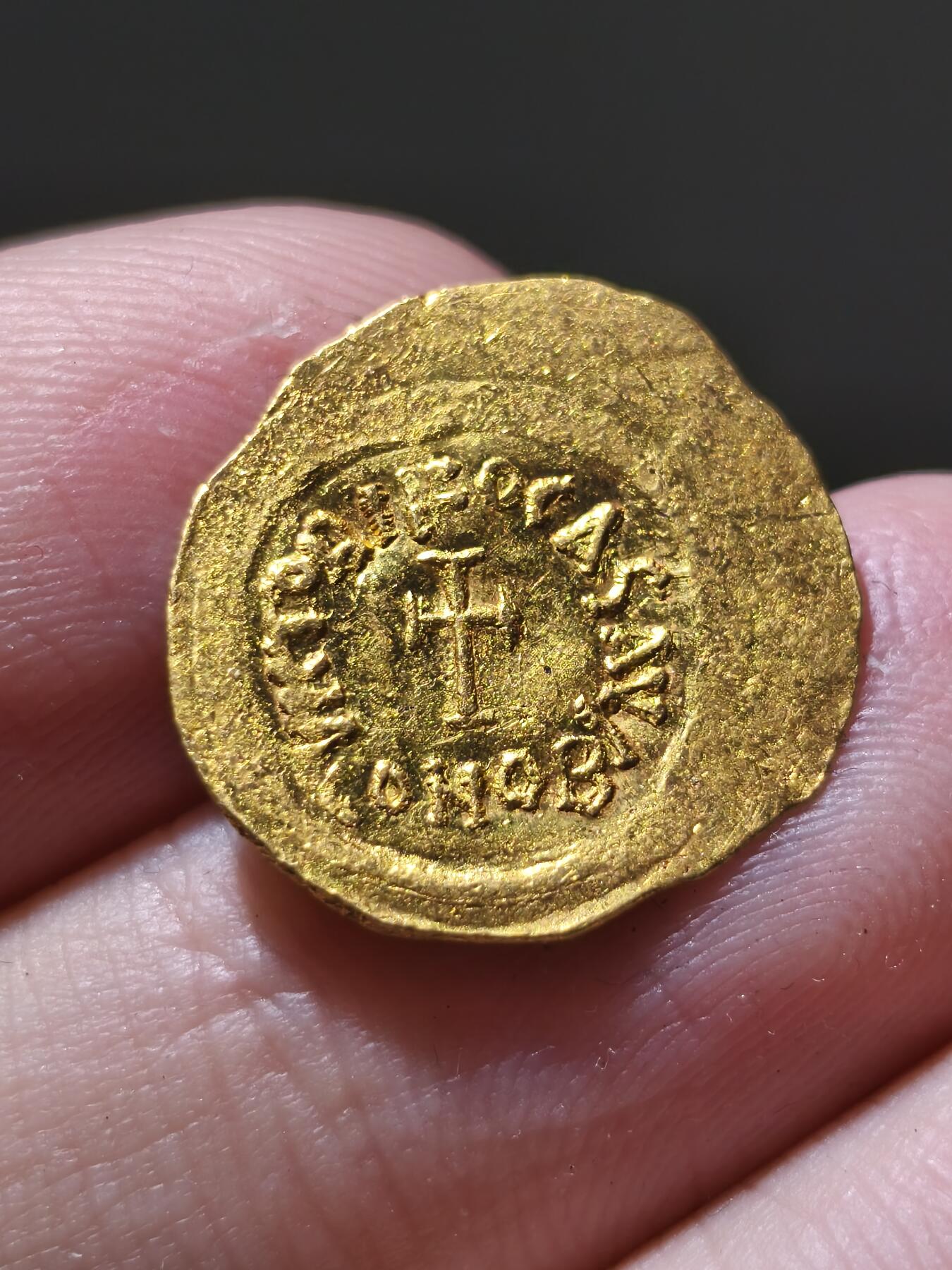 星盘世界钱币一月三十一日古典币专场 拜占庭/东罗马帝国 篡位者百夫长-福卡斯 塞米西斯金币