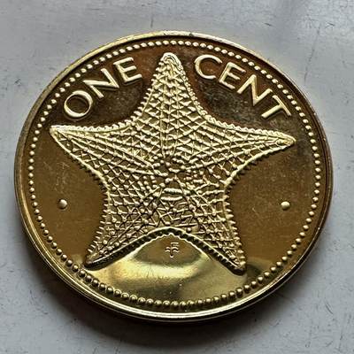 🌹外币初藏🌹🐯2026年第11场  每周二四六晚8️⃣点 接代拍 - 巴哈马1975年国徽版一分 精制币