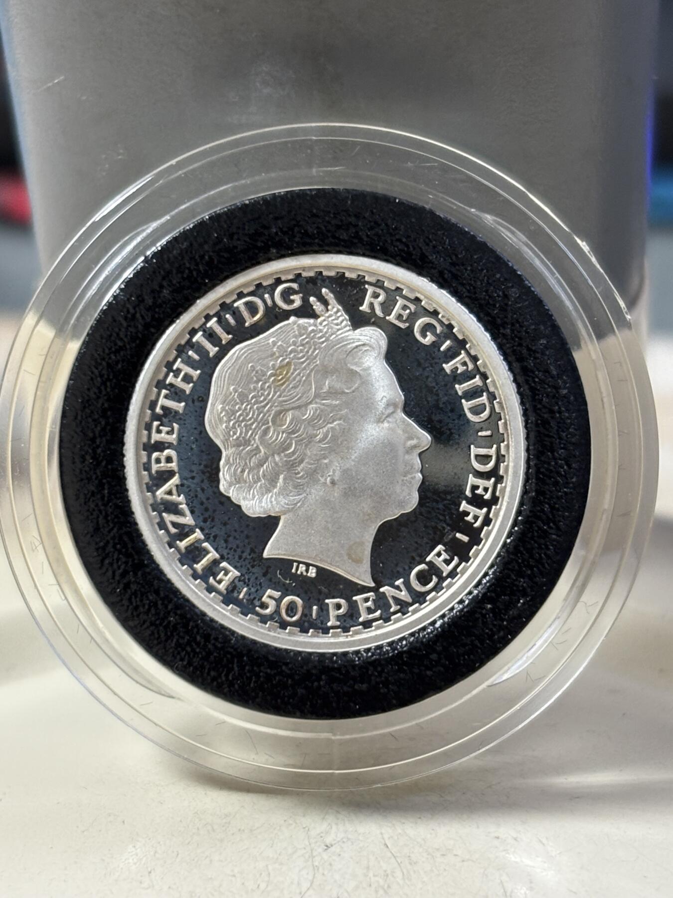 第189期拍卖 英国2009年不列颠尼亚女神投资精制纪念银币4枚，958银，32.5克/16.22克/8.11克/3.24克，发行2500套