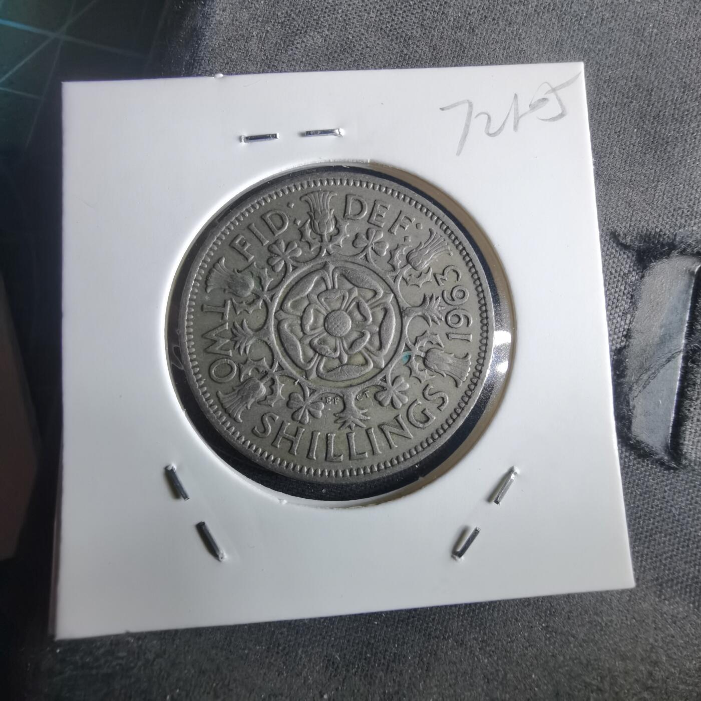 沼泽如烟--第972场 英国1963年2先令