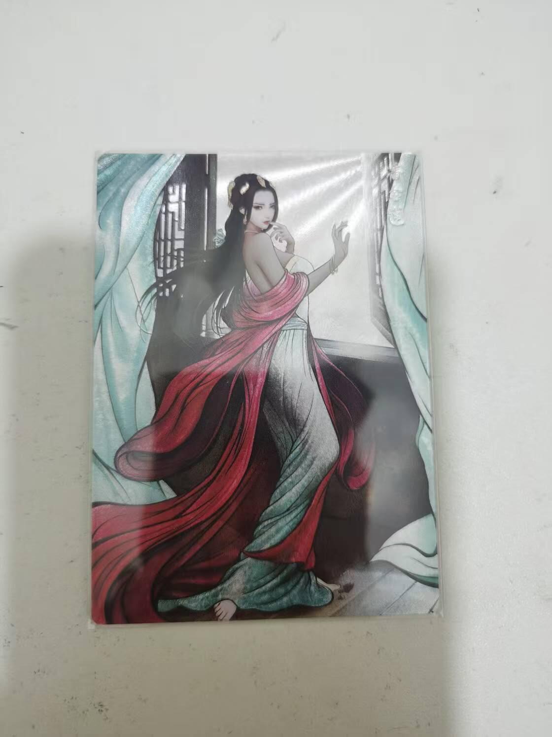 光影卡牌第29期，各家亲签，各家套卡，持续收拍品 （亲签）张建东水浒特卡，铁拳东亲签潘金莲，粗闪限编